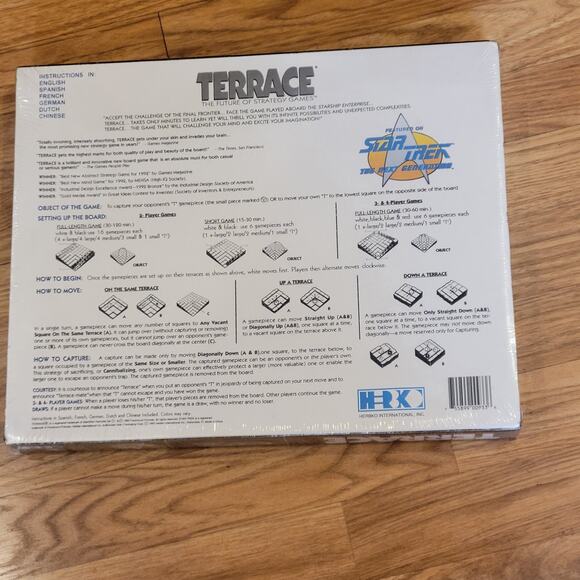 Vintage @1993 Terrace Board Game  Featured On Star Trek! New, sealed - Picture 11 of 11